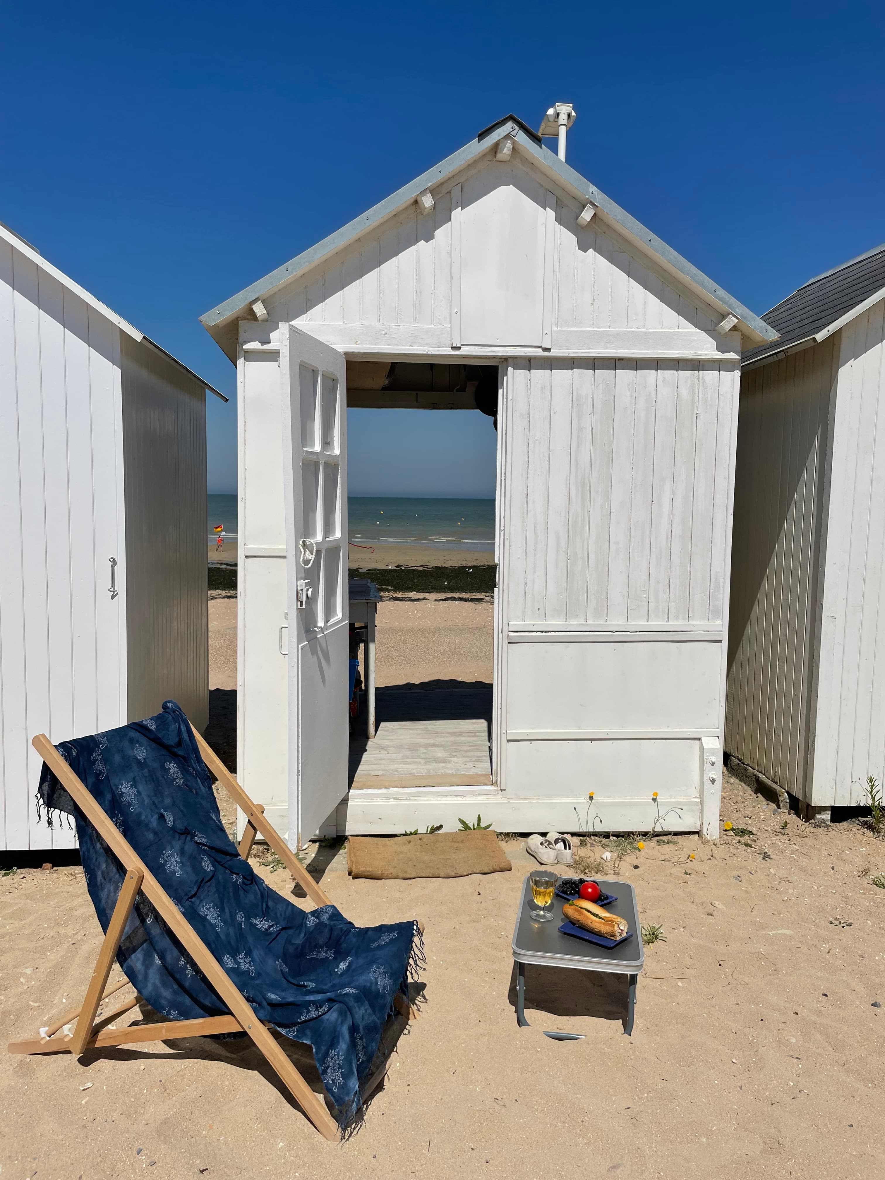 Déjeuner à la cabine