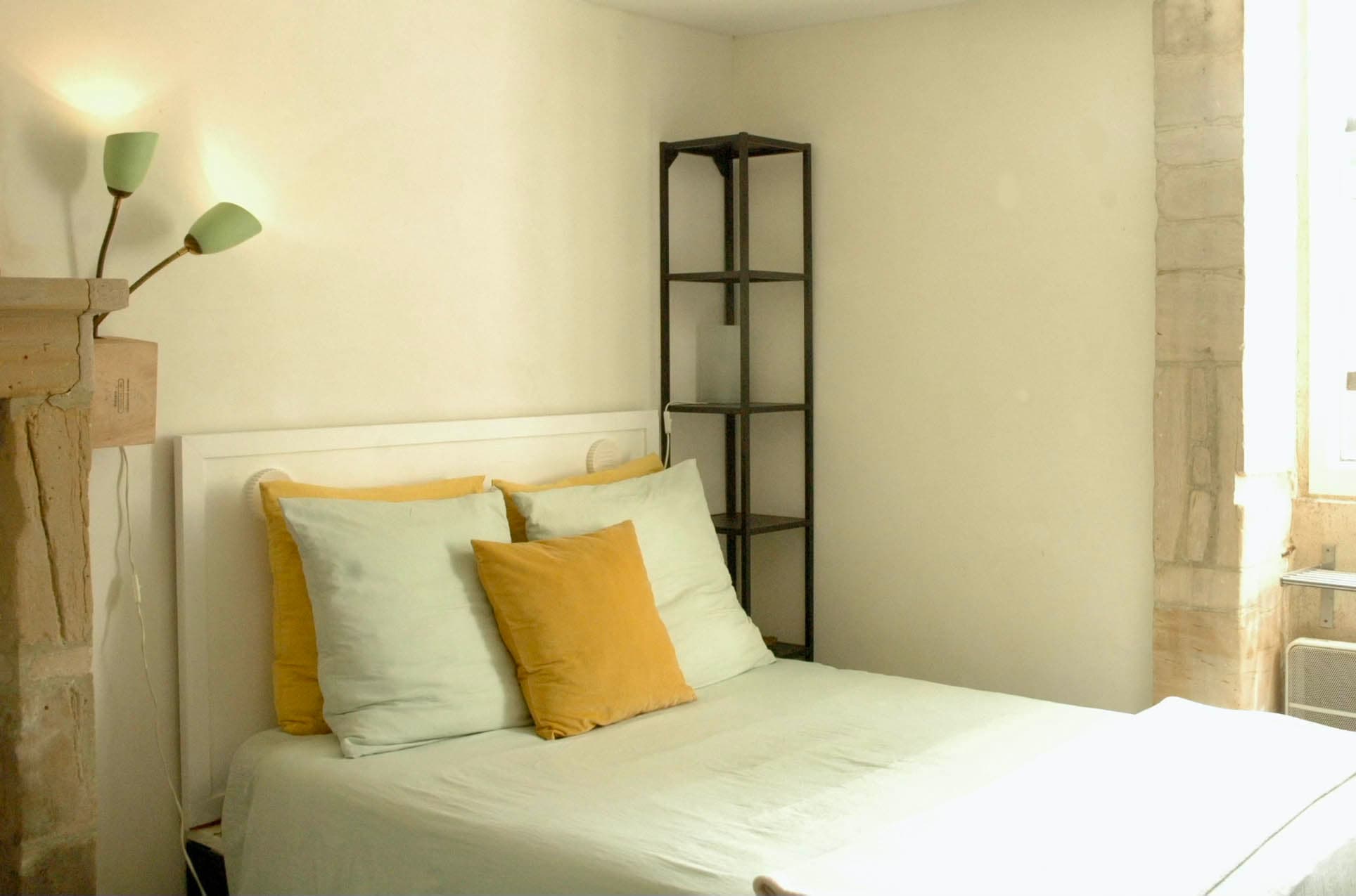 Photo du couchage du studio